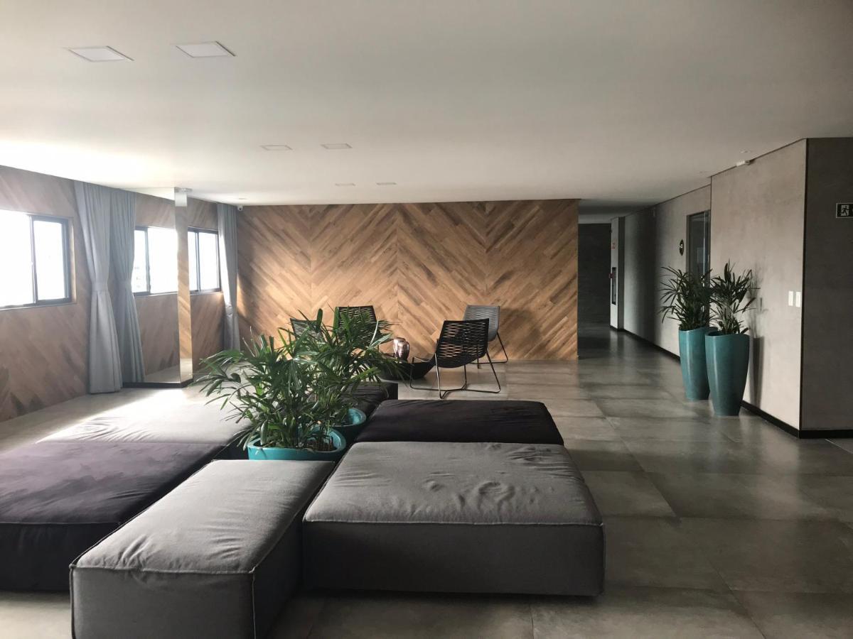 Luxo 1406 - Quarto E Sala Com Varanda Frente Mar Ponta Verde Maceió Exteriér fotografie