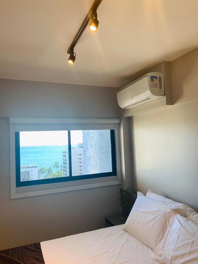 Luxo 1406 - Quarto E Sala Com Varanda Frente Mar Ponta Verde Maceió Exteriér fotografie